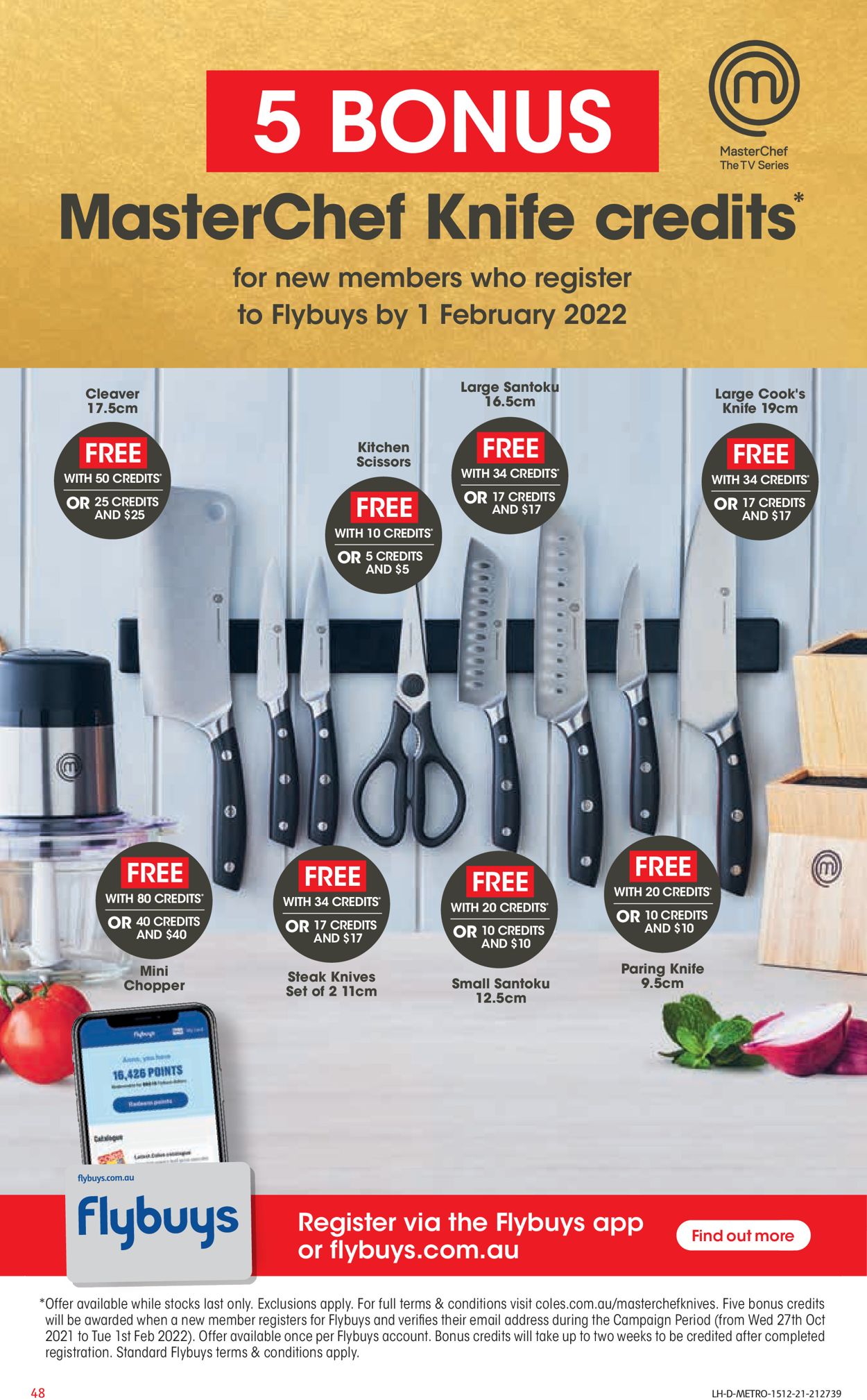 Coles HOLIDAYS 2021 Catalogue - 15/12-24/12/2021 (Page 48)