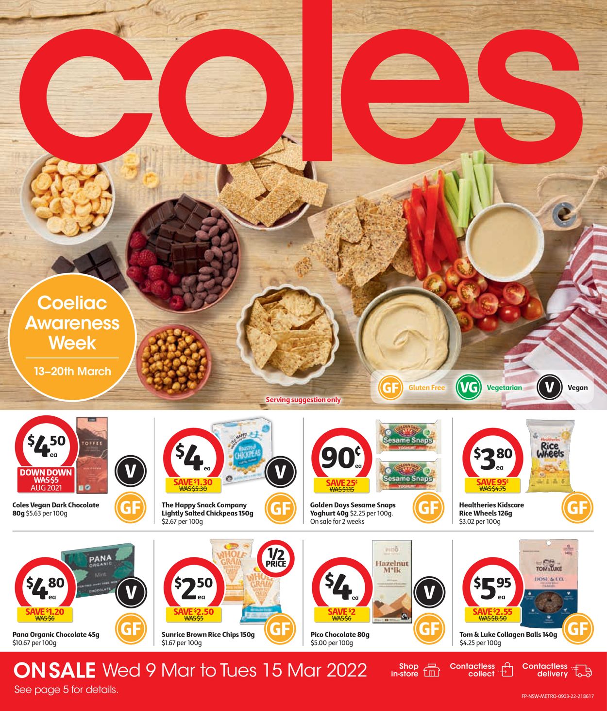 Coles Catalogue - 09/03-15/03/2022