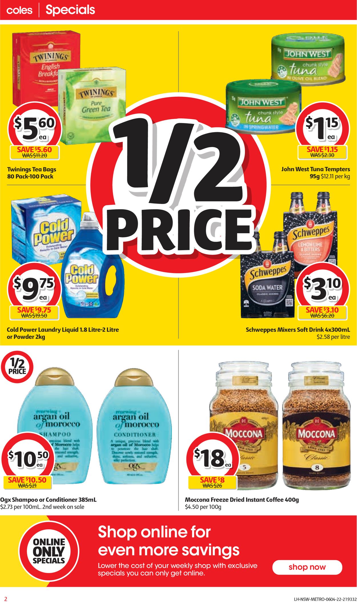 Coles EASTER 2022 Catalogue - 06/04-12/04/2022 (Page 2)