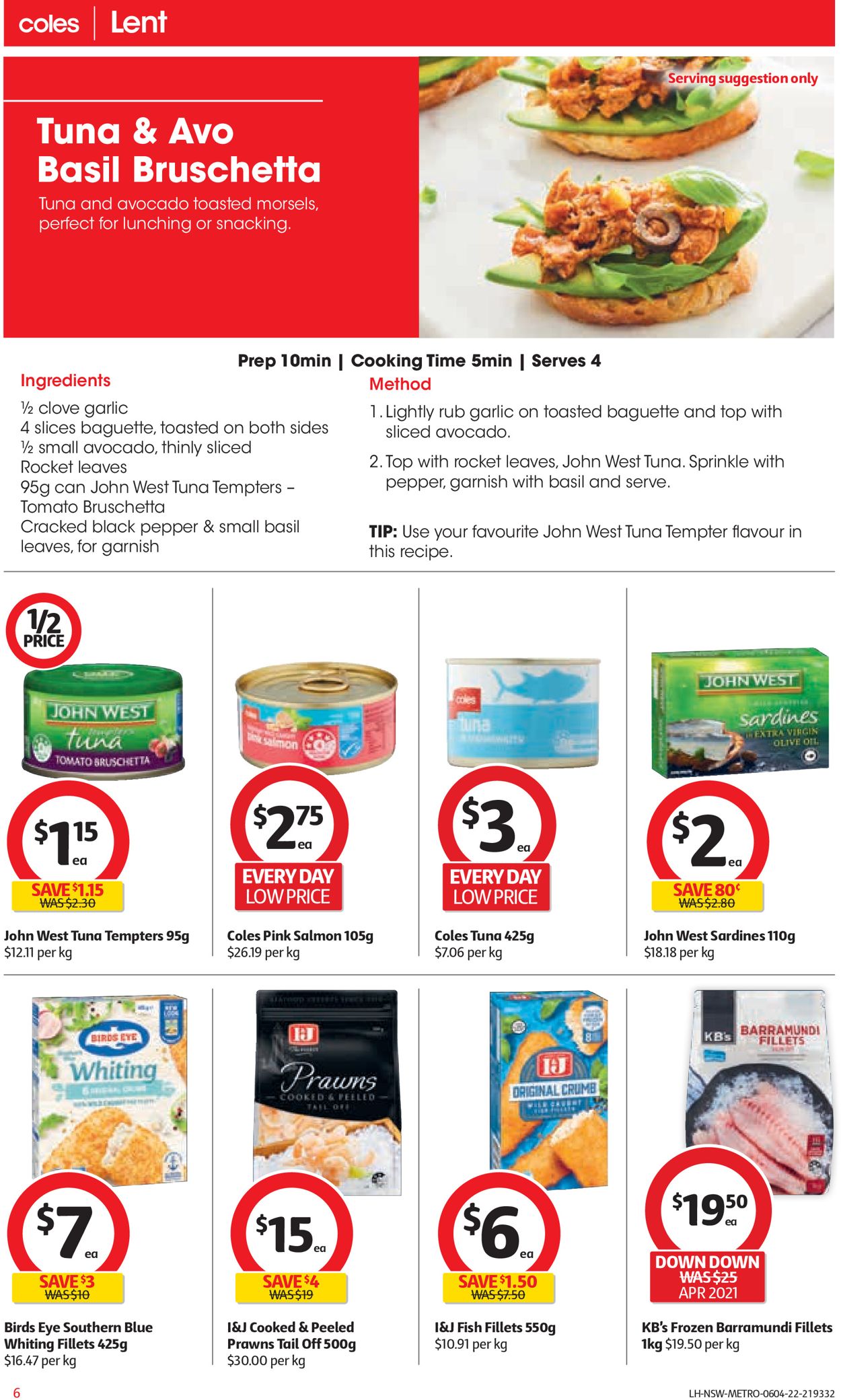 Coles EASTER 2022 Catalogue - 06/04-12/04/2022 (Page 6)