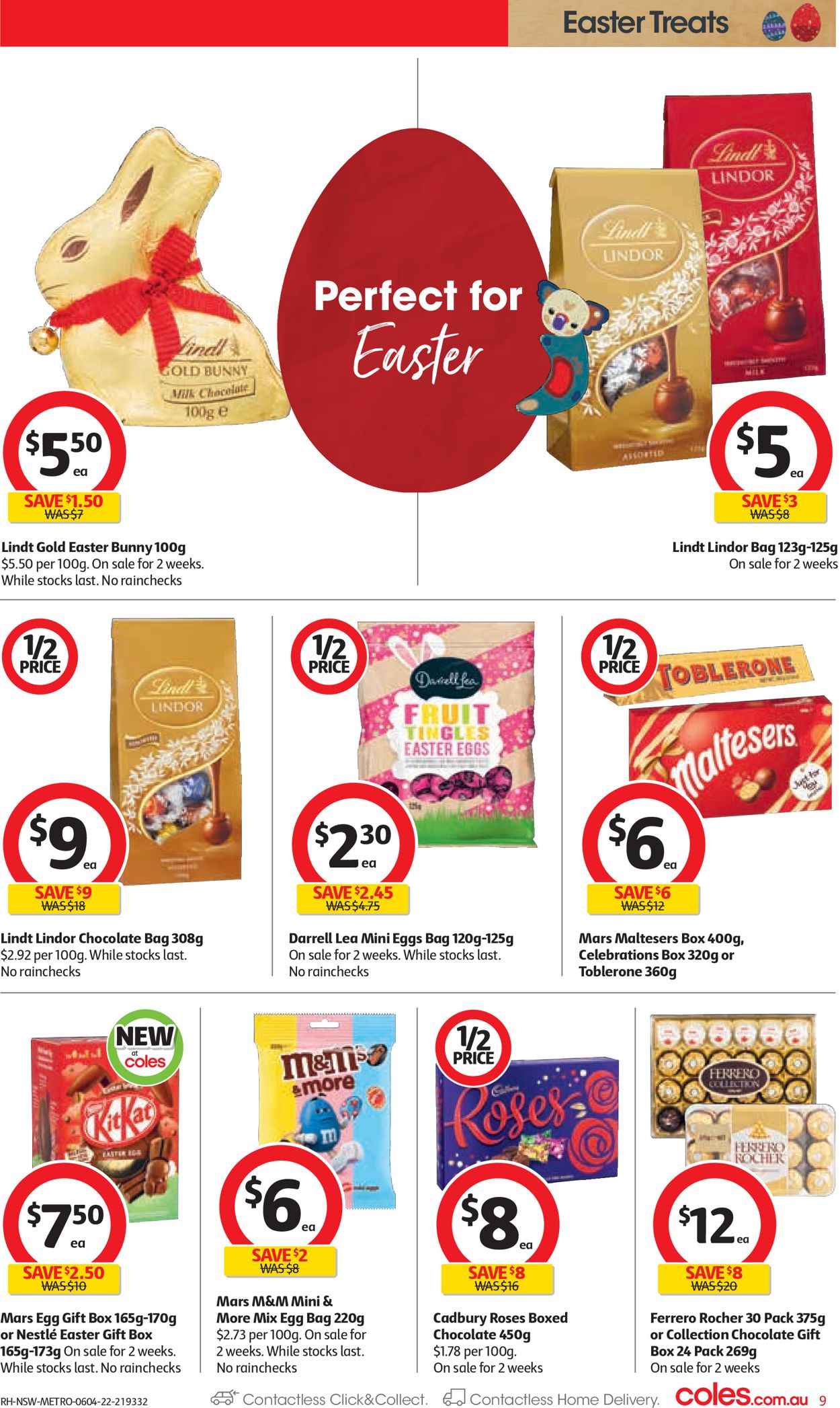 Coles EASTER 2022 Catalogue - 06/04-12/04/2022 (Page 9)
