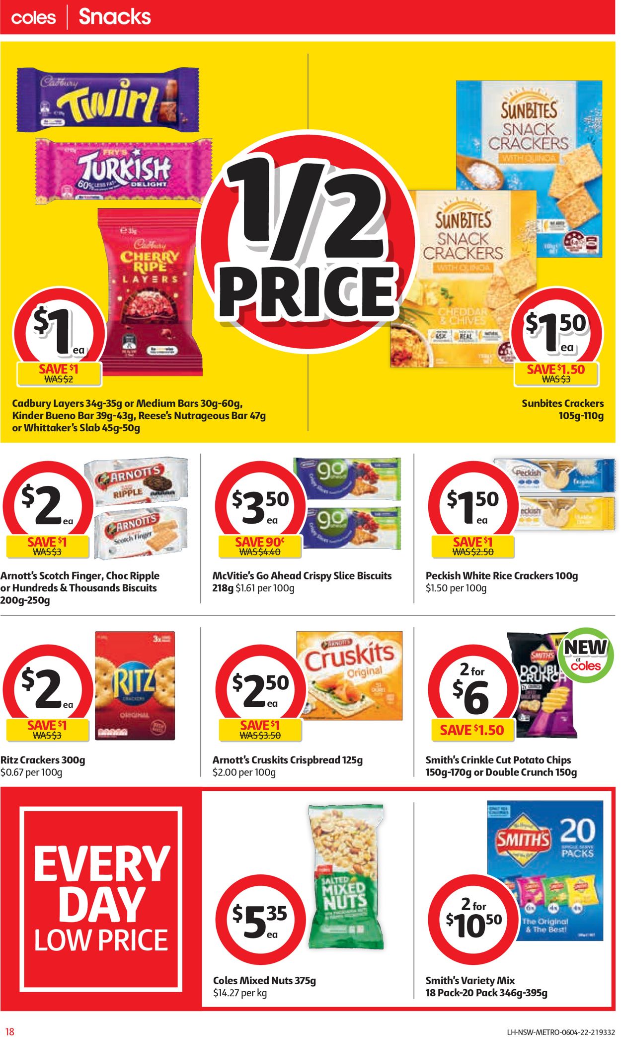 Coles EASTER 2022 Catalogue - 06/04-12/04/2022 (Page 18)