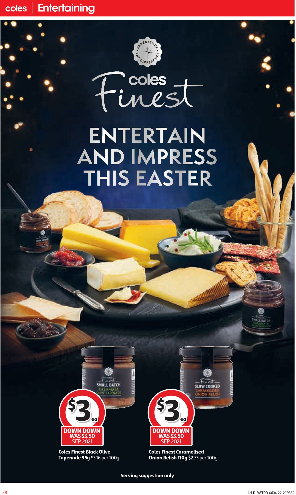 Coles EASTER 2022 Catalogue - 06/04-12/04/2022 (Page 28)
