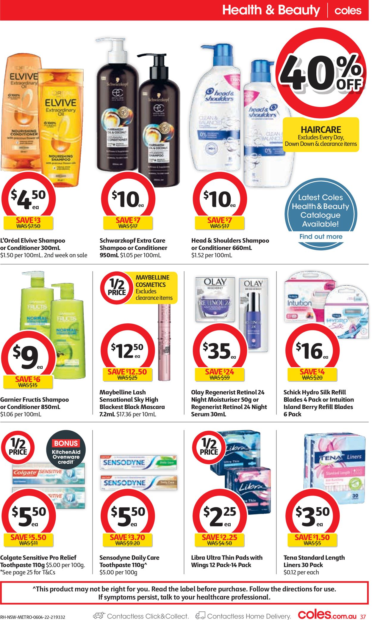 Coles EASTER 2022 Catalogue - 06/04-12/04/2022 (Page 37)