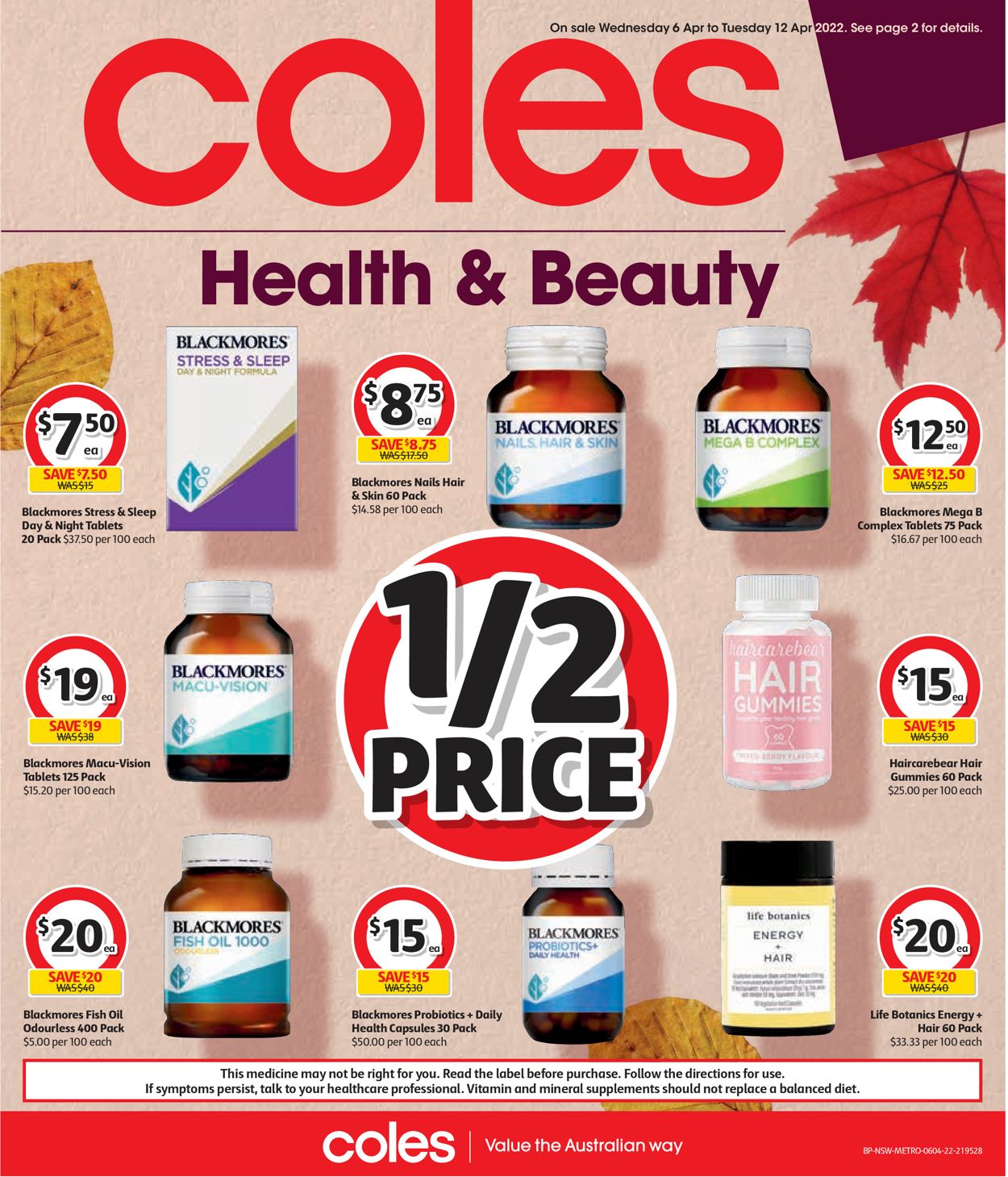 Coles Catalogue - 06/04-12/04/2022 (Page 8)