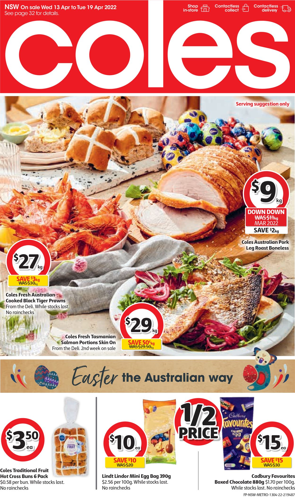 Coles EASTER 2022 Catalogue - 13/04-19/04/2022