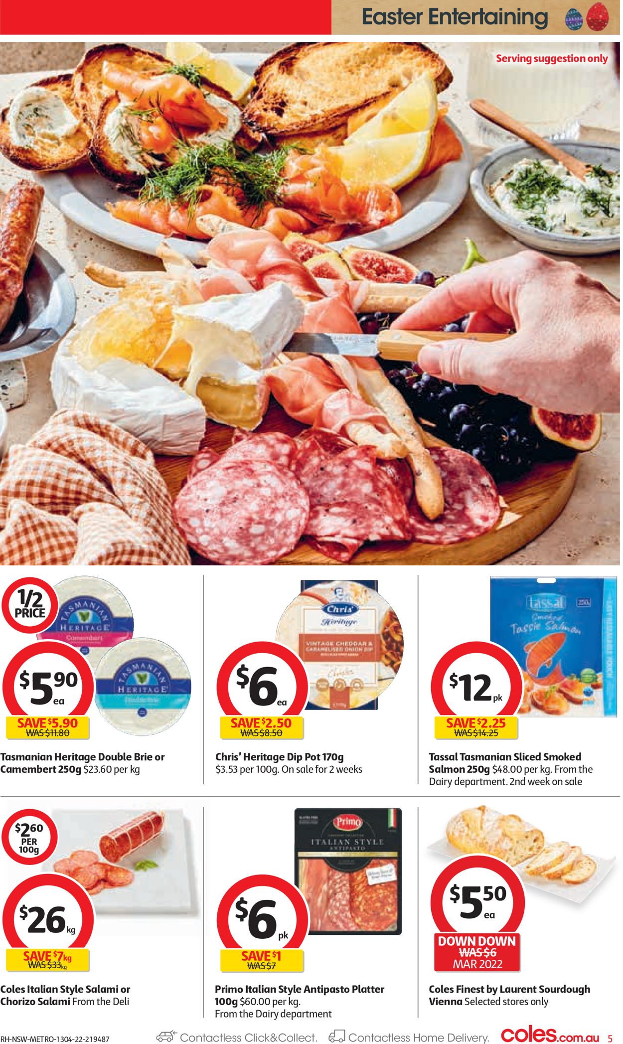 Coles EASTER 2022 Catalogue - 13/04-19/04/2022 (Page 5)