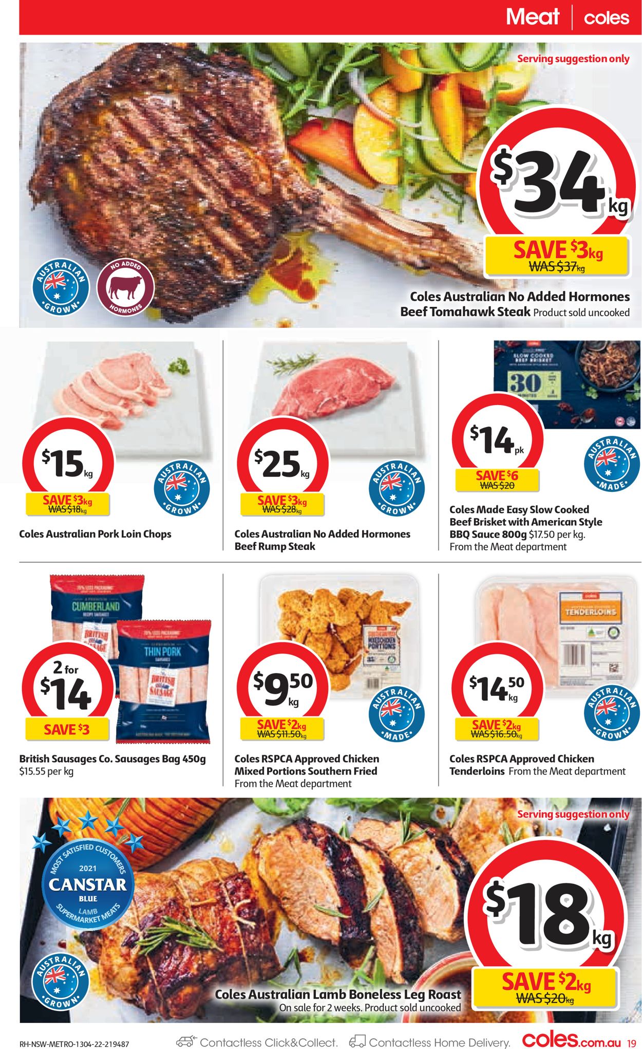 Coles EASTER 2022 Catalogue - 13/04-19/04/2022 (Page 19)