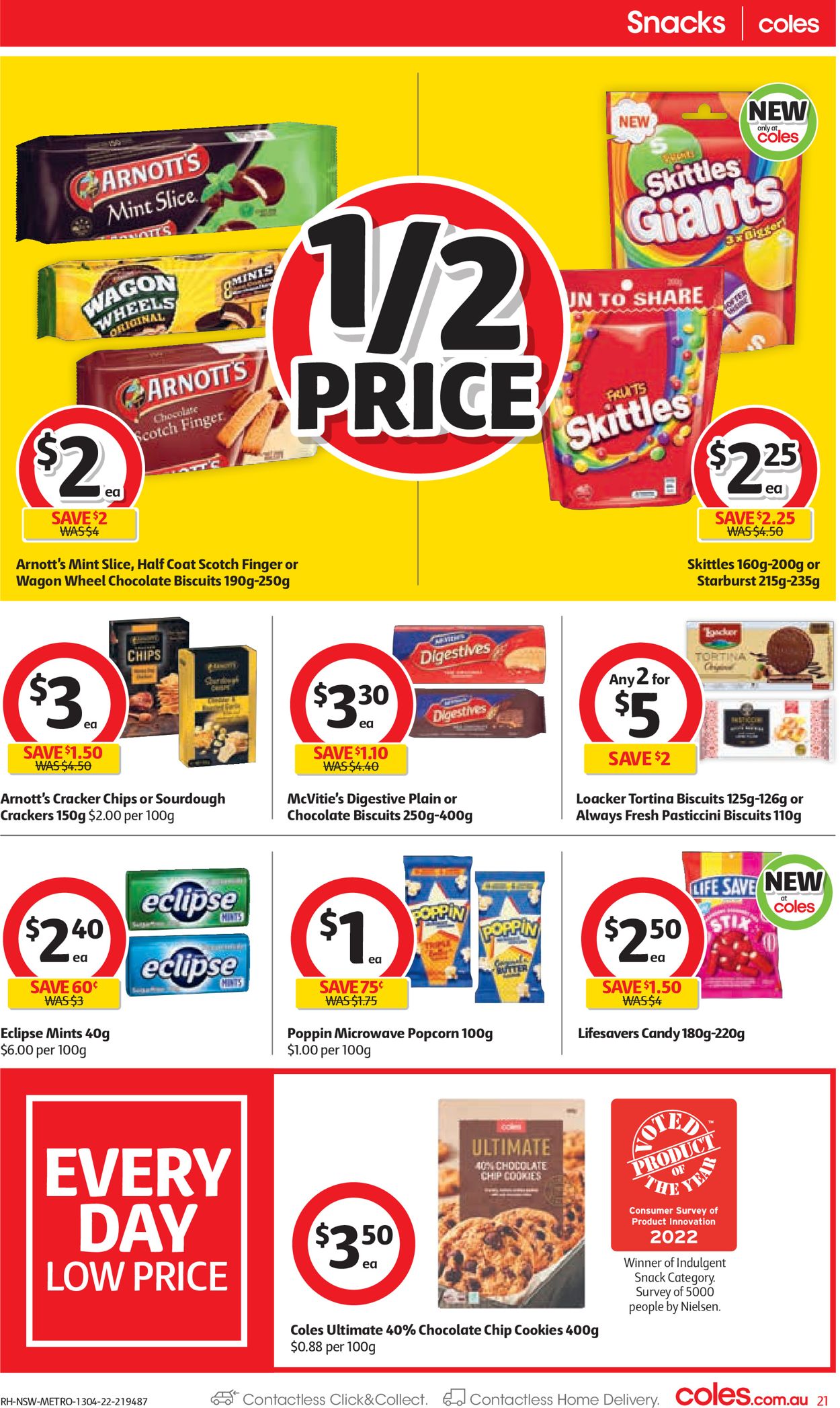 Coles EASTER 2022 Catalogue - 13/04-19/04/2022 (Page 21)