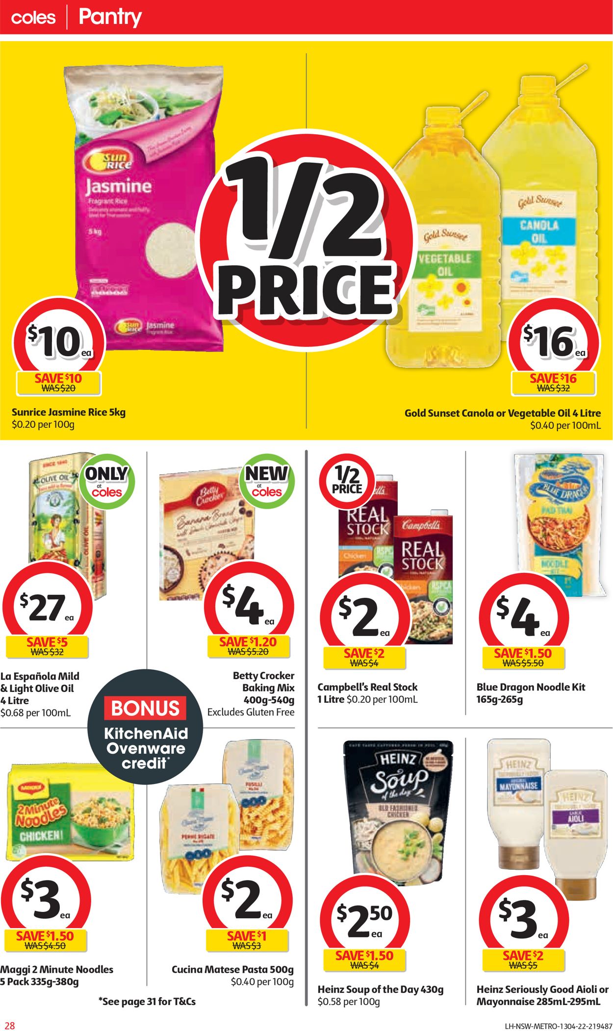 Coles EASTER 2022 Catalogue - 13/04-19/04/2022 (Page 28)