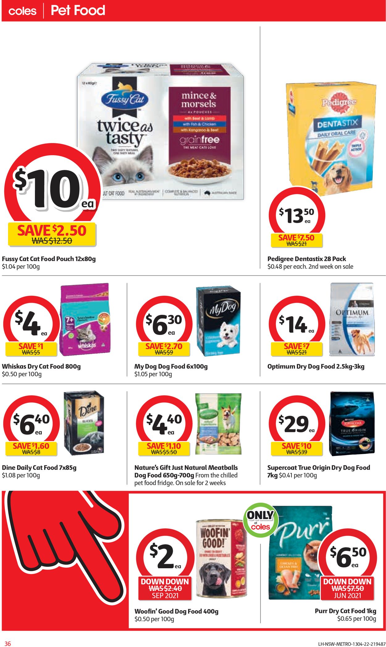 Coles EASTER 2022 Catalogue - 13/04-19/04/2022 (Page 36)