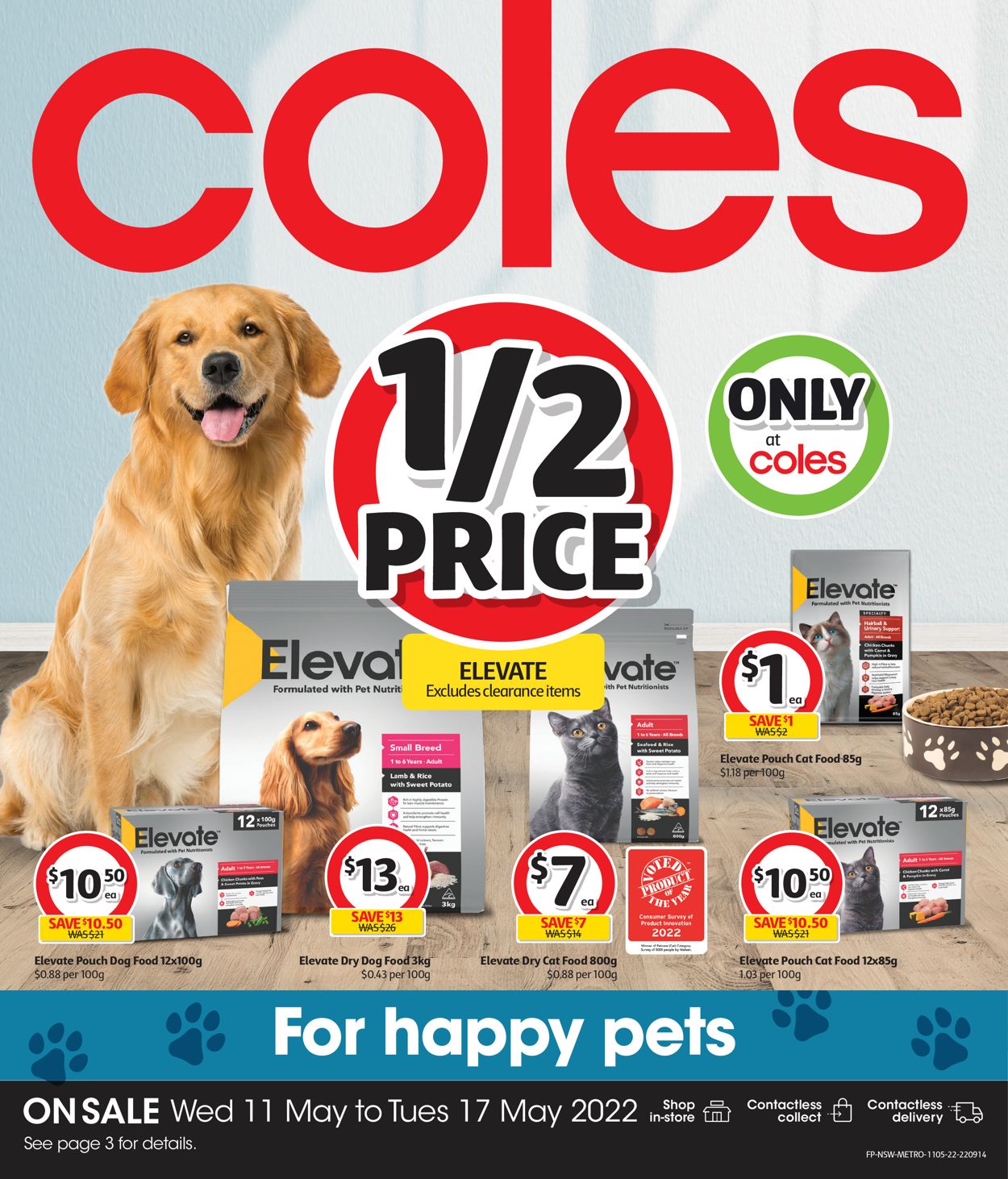 Coles Catalogue - 11/05-17/05/2022