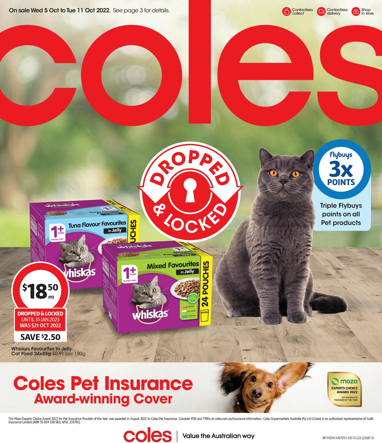 Coles Catalogue - 05/10-11/10/2022 (Page 8)