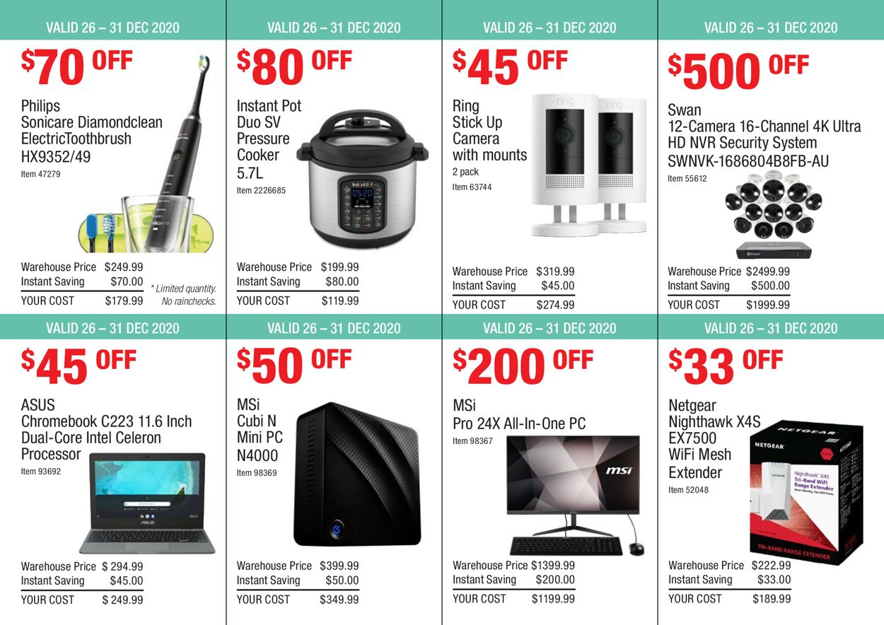 Costco - Boxing Week 2020 Catalogue - 26/12-31/12/2020 (Page 3)