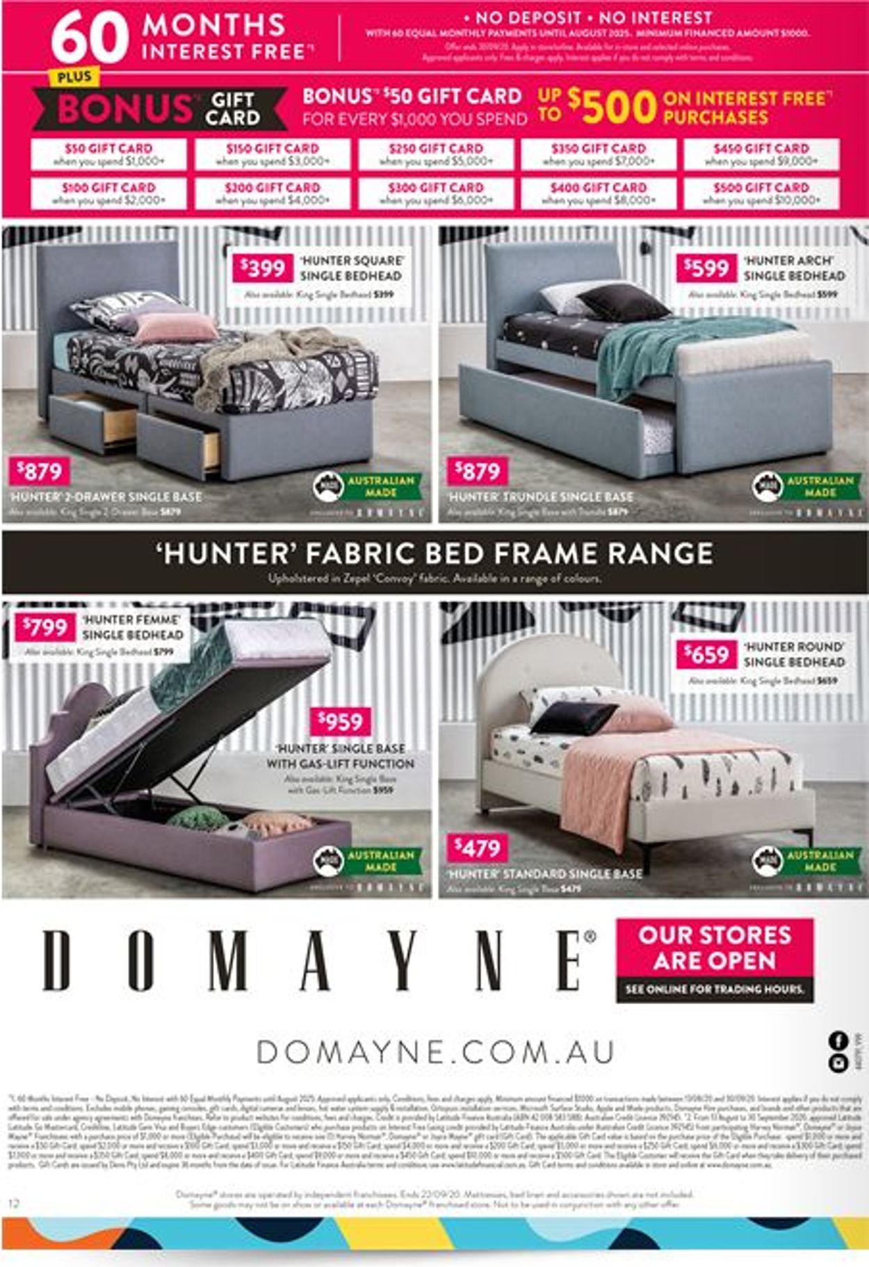 Domayne Catalogue - 15/09-22/09/2020 (Page 12)