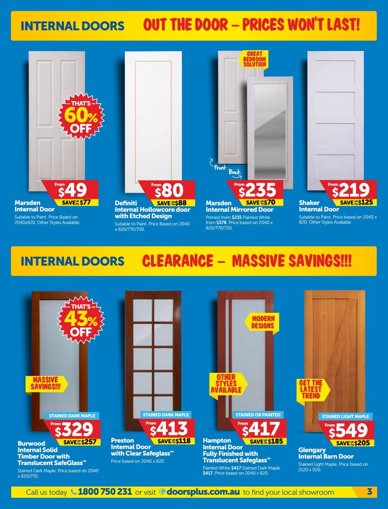 Doors Plus Black Friday Catalogue - 01/11-30/11/2020 (Page 3)