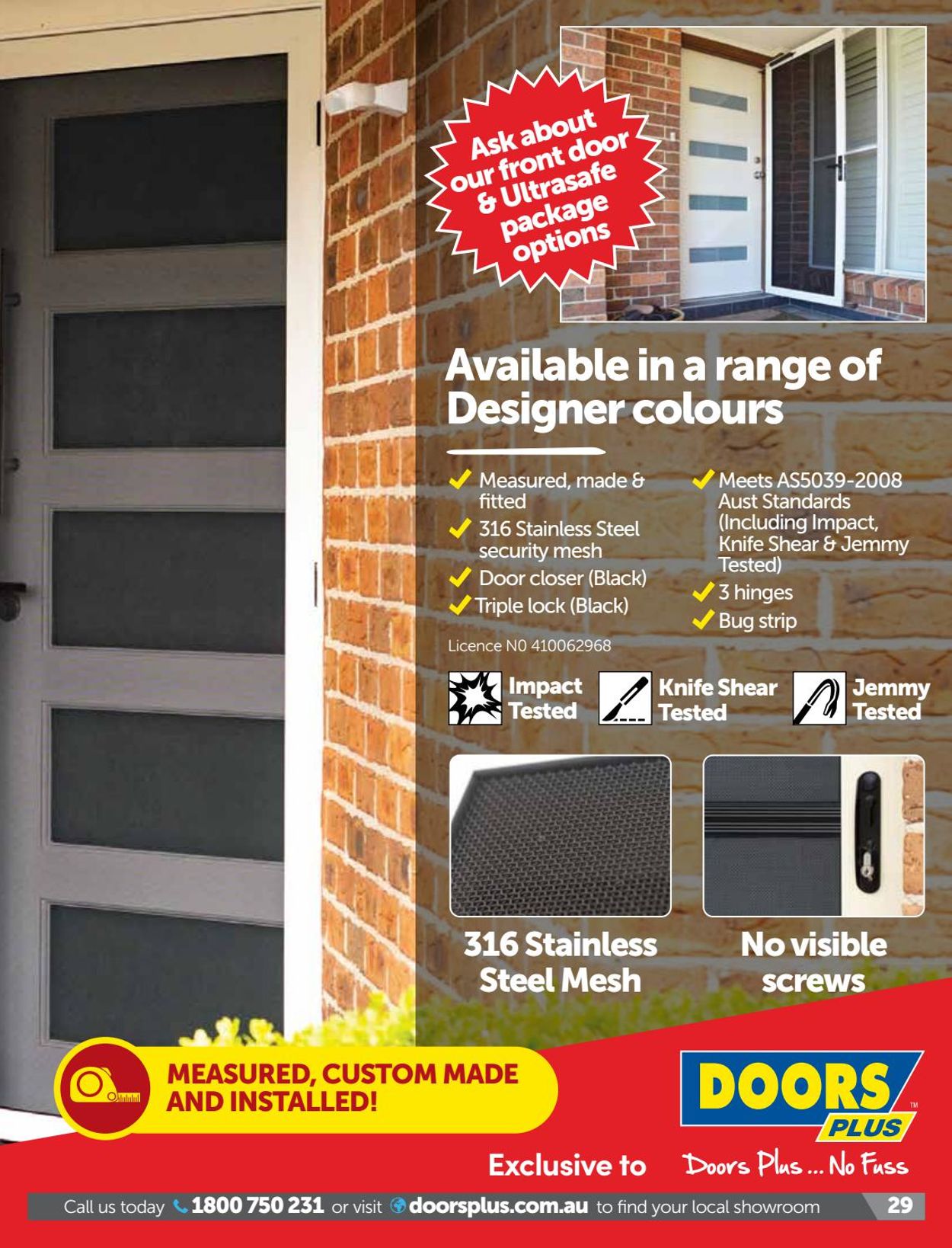 Doors Plus Catalogue - 09/07-31/07/2021 (Page 29)