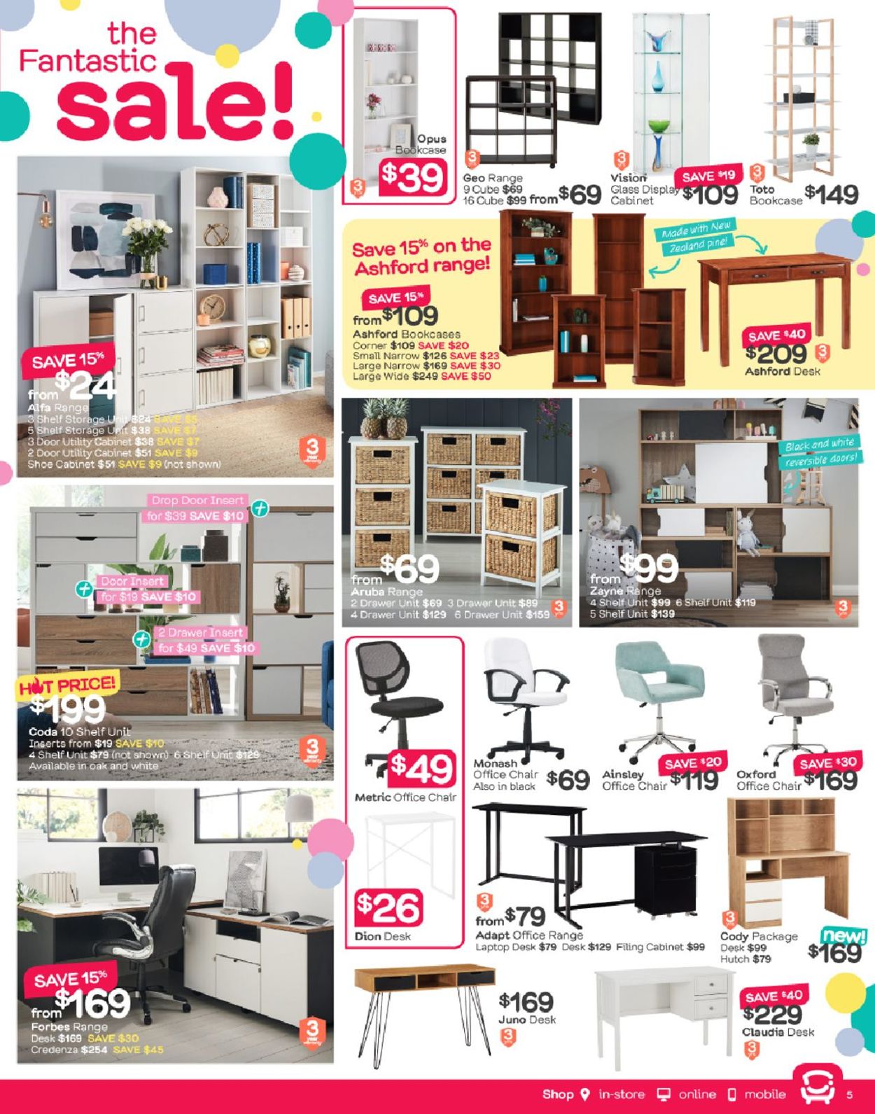 Fantastic Furniture Catalogue - 03/06-30/06/2019 (Page 5)