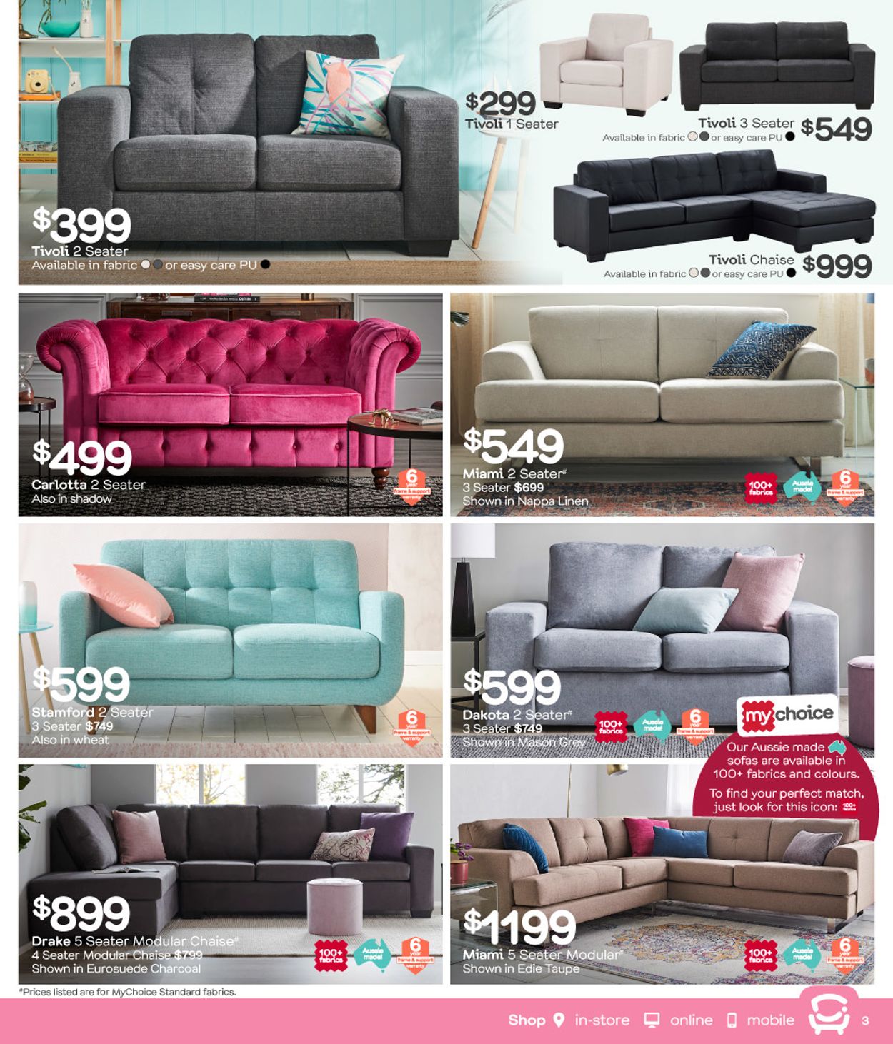 Fantastic Furniture Catalogue - 30/09-27/10/2019 (Page 3)