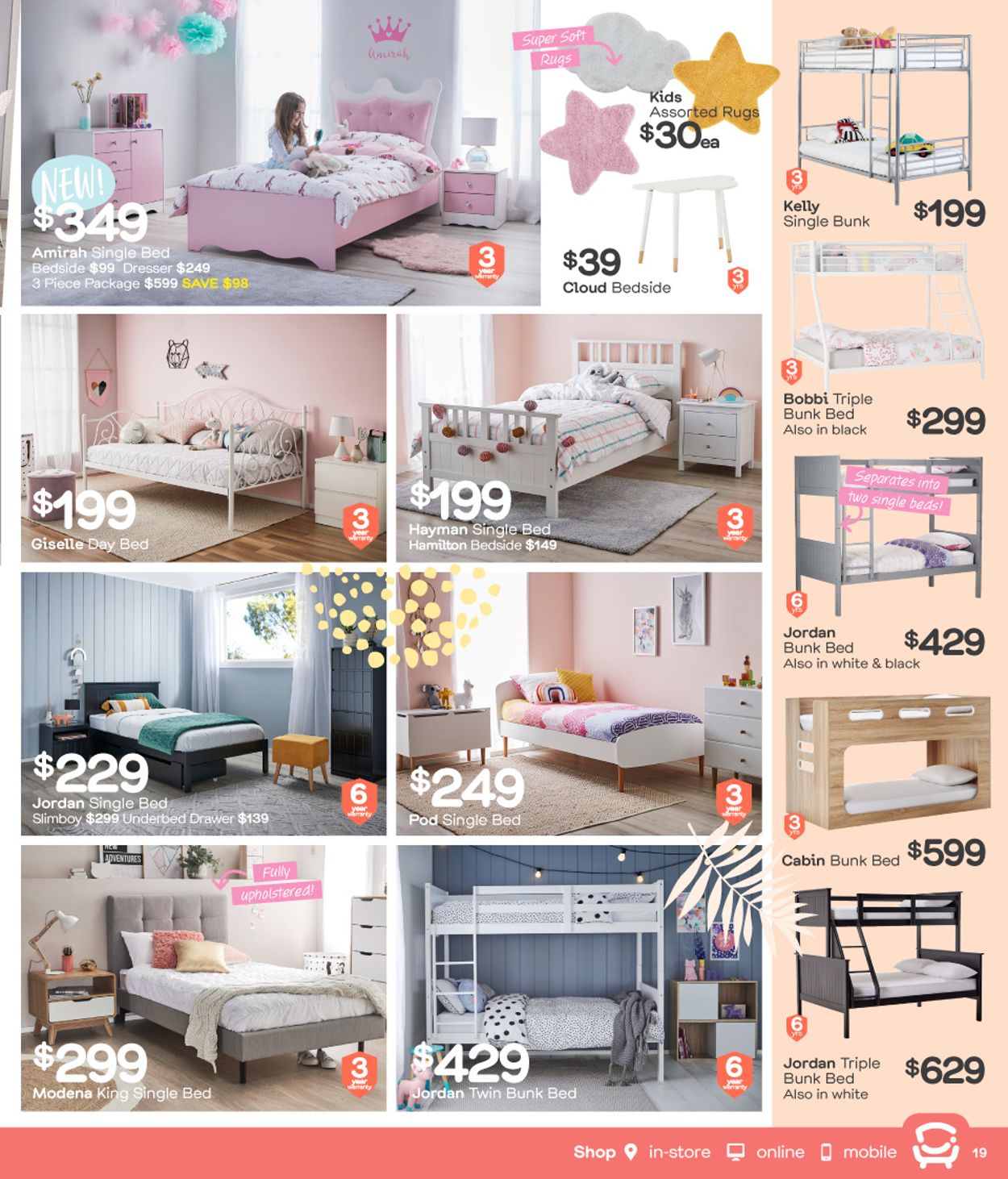 Fantastic Furniture - Christmas 2020 Catalogue - 23/12-31/01/2021 (Page 19)
