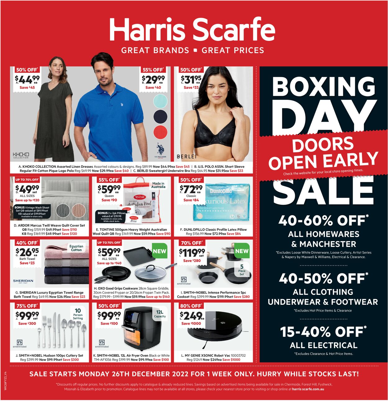 Harris Scarfe Catalogue - 25/12-03/01/2023
