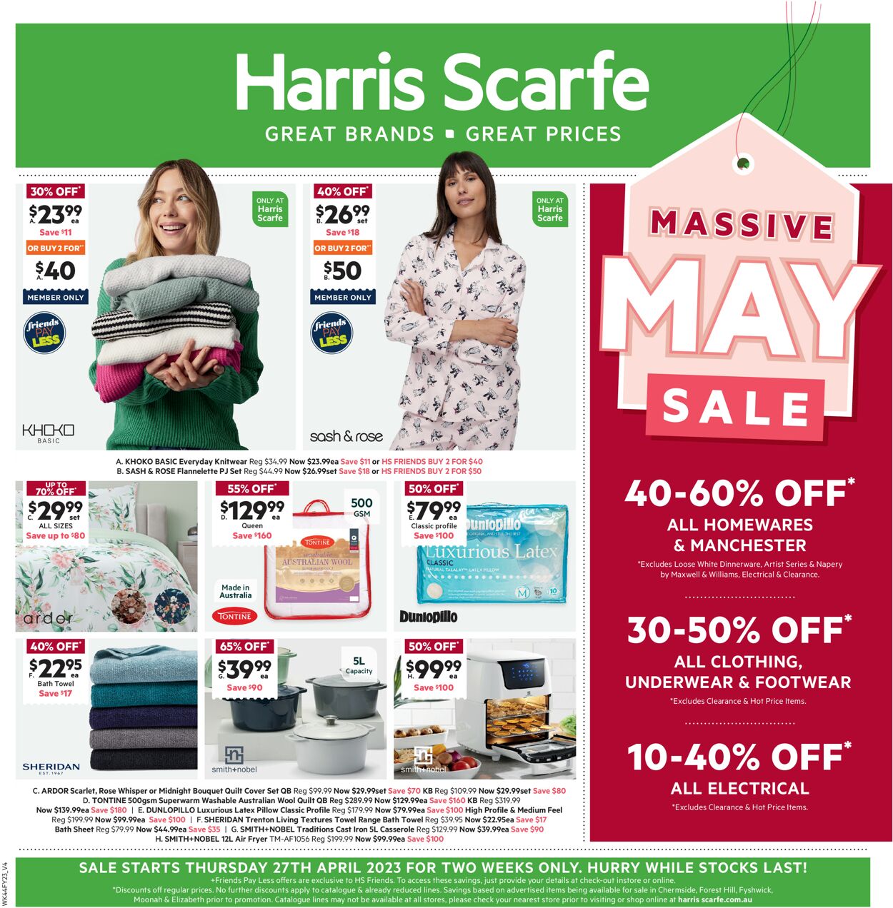 Harris Scarfe Catalogue - 28/04-14/05/2023