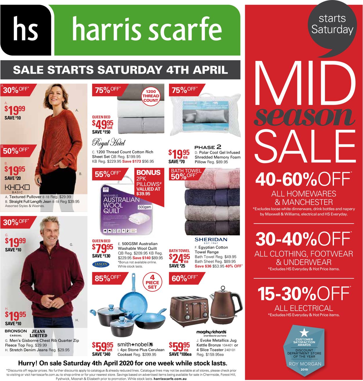 Harris Scarfe Catalogue - 04/04-10/04/2020