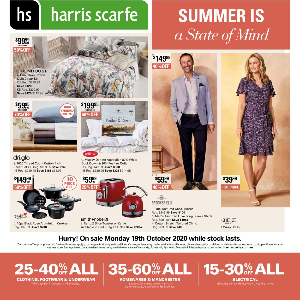 Harris Scarfe Catalogue - 19/10-25/10/2020
