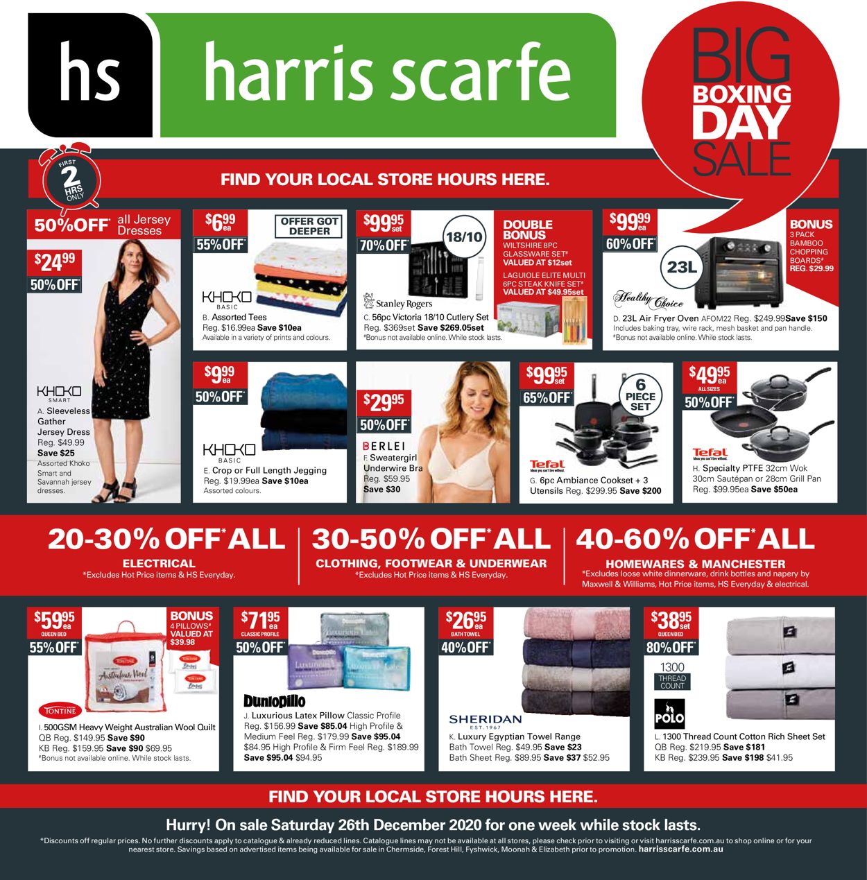 Harris Scarfe Catalogue - 26/12-01/01/2021