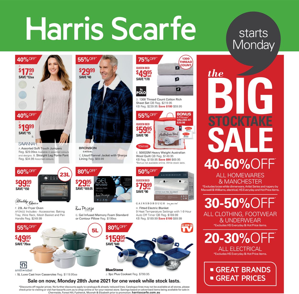Harris Scarfe Catalogue - 28/06-04/07/2021
