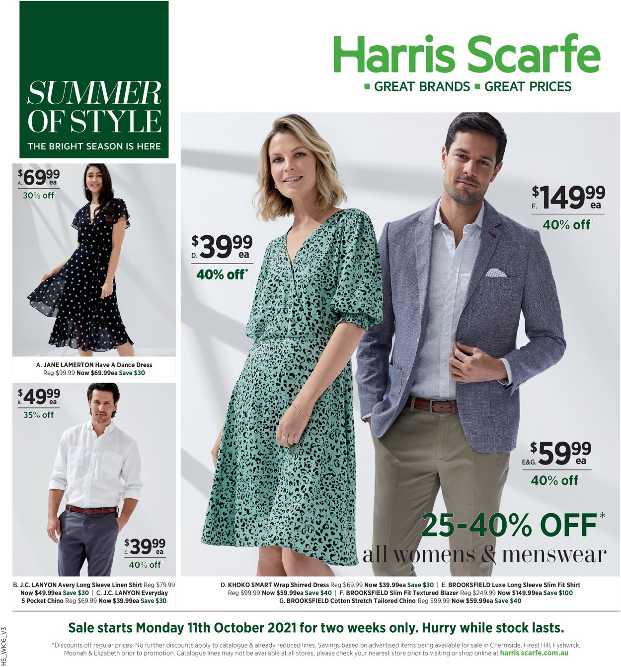 Harris Scarfe Catalogue - 11/10-25/10/2021