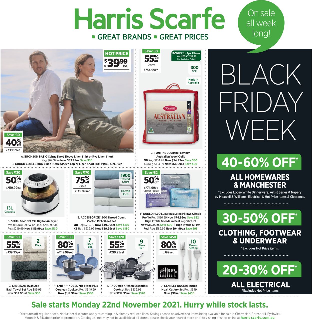 Harris Scarfe BLACK FRIDAY 2021 Catalogue - 22/11-05/12/2021 (Page 3)