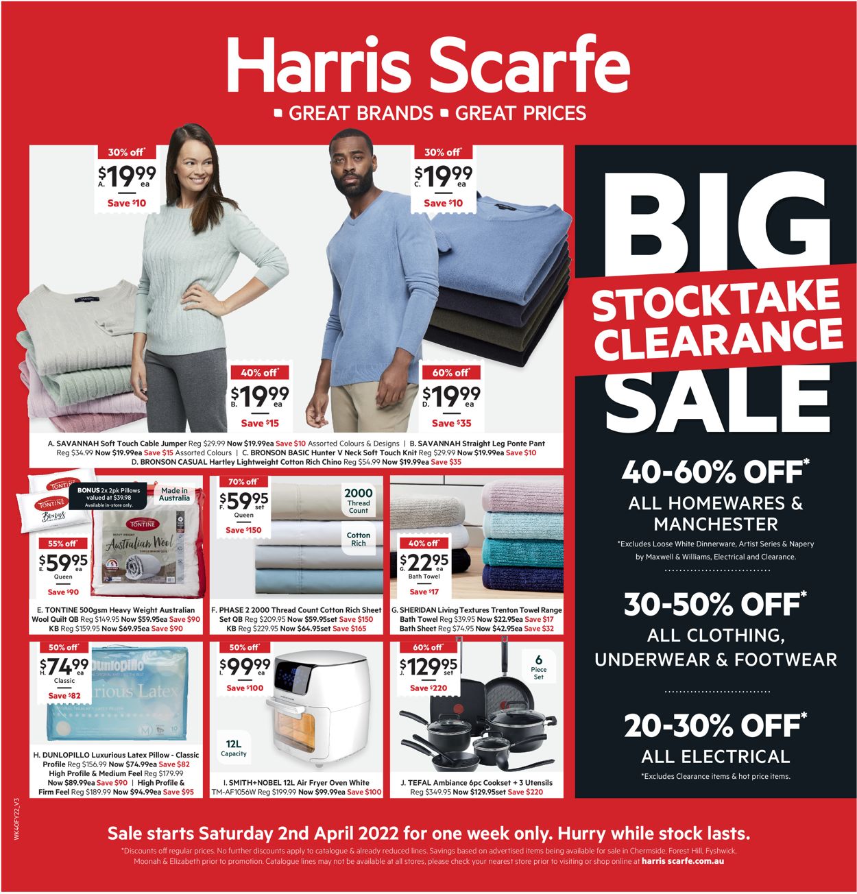 Harris Scarfe Catalogue - 02/04-09/04/2022