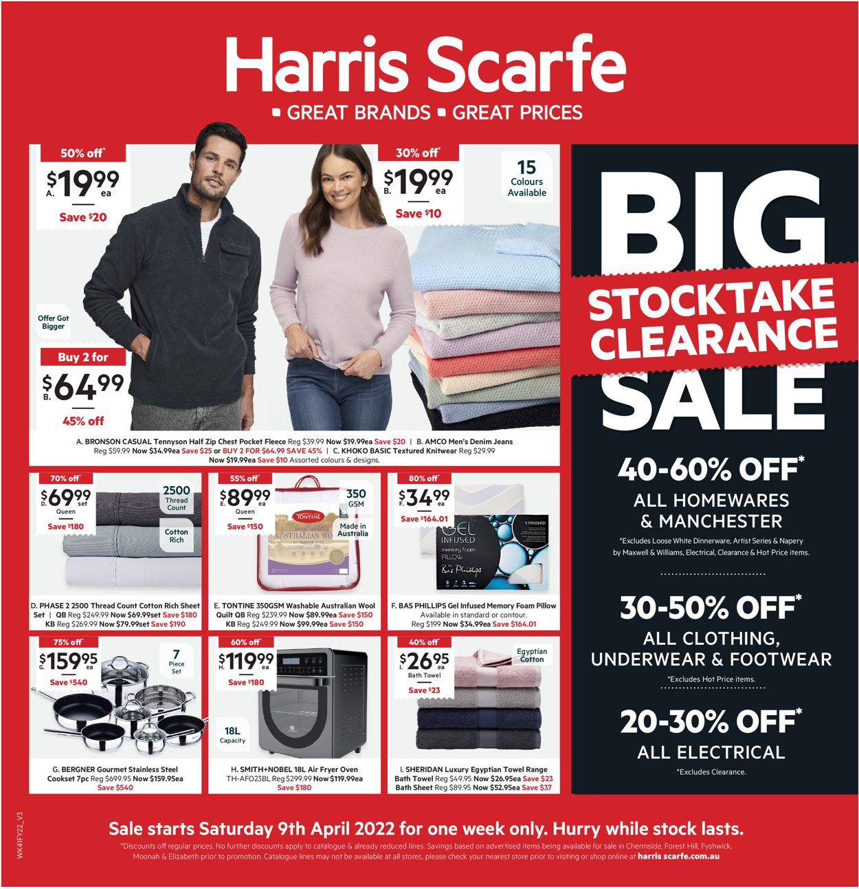 Harris Scarfe Catalogue - 09/04-15/04/2022