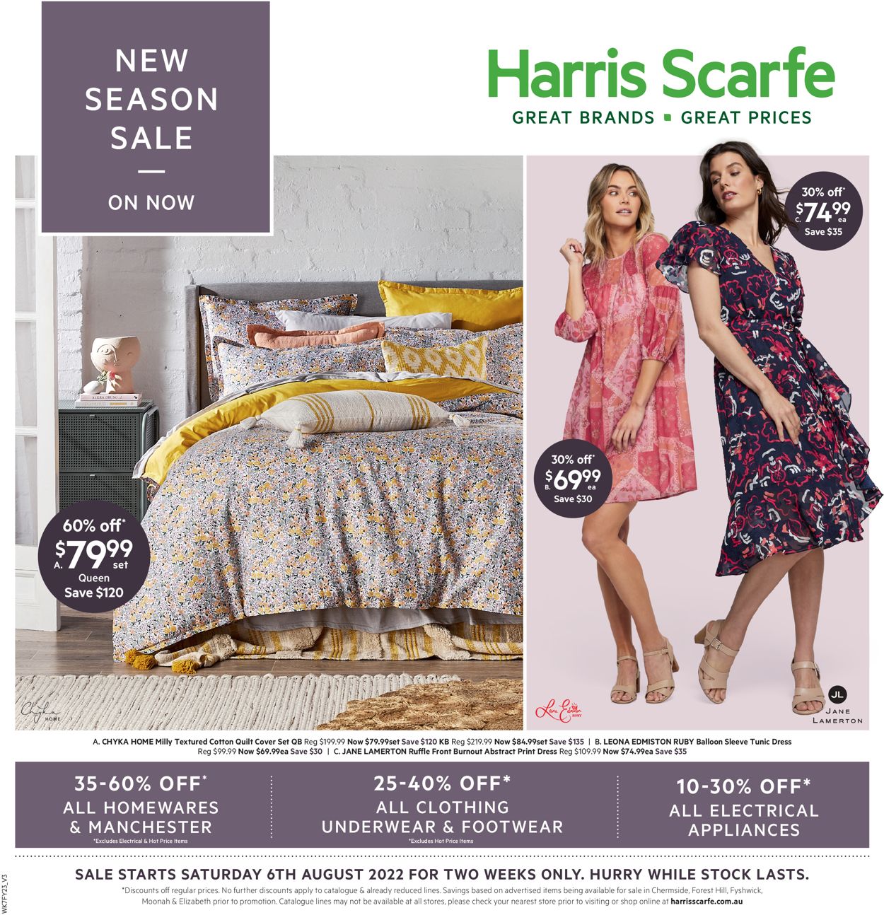 Harris Scarfe Catalogue - 06/08-20/08/2022
