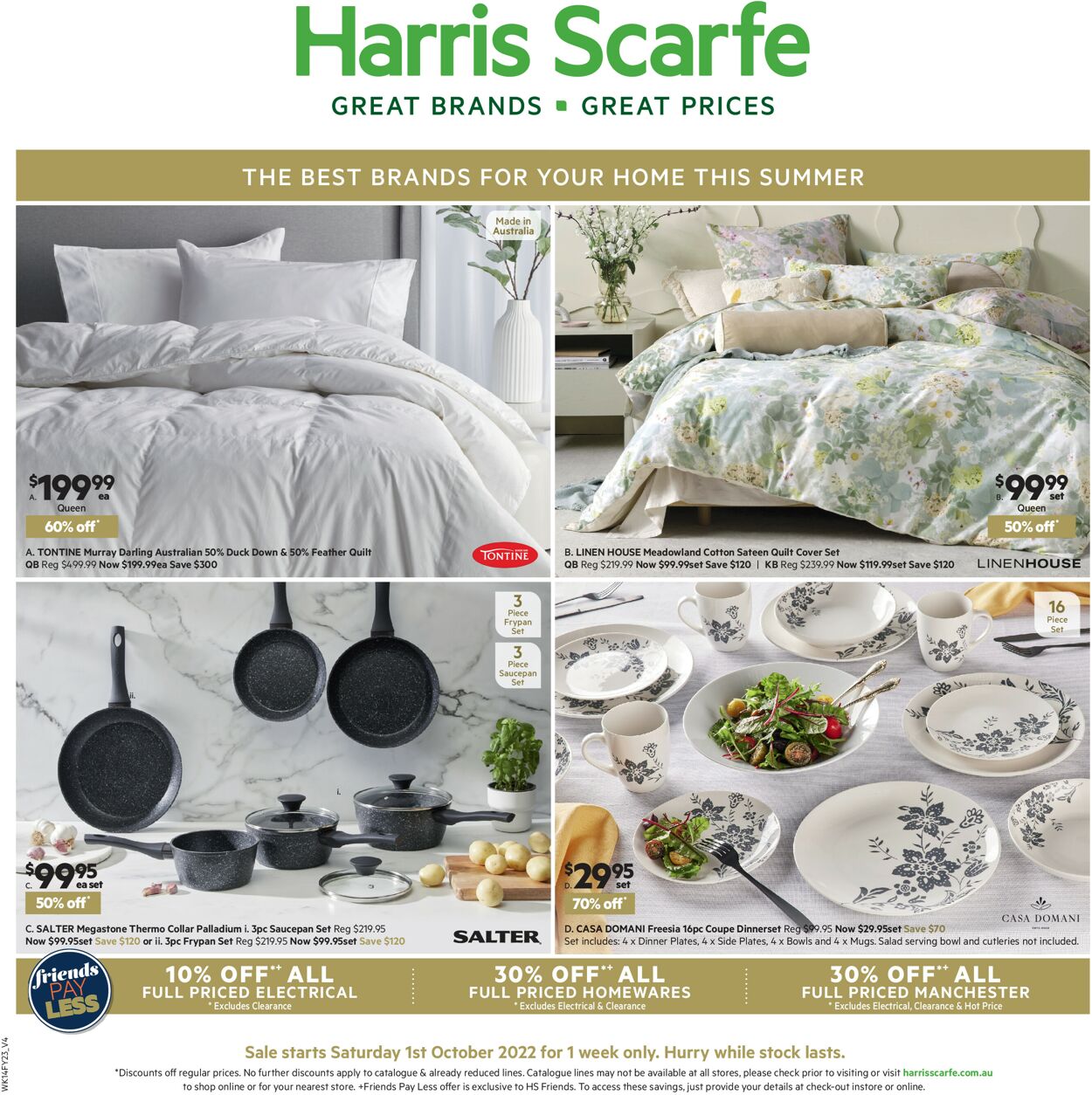 Harris Scarfe Catalogue - 01/10-07/10/2022