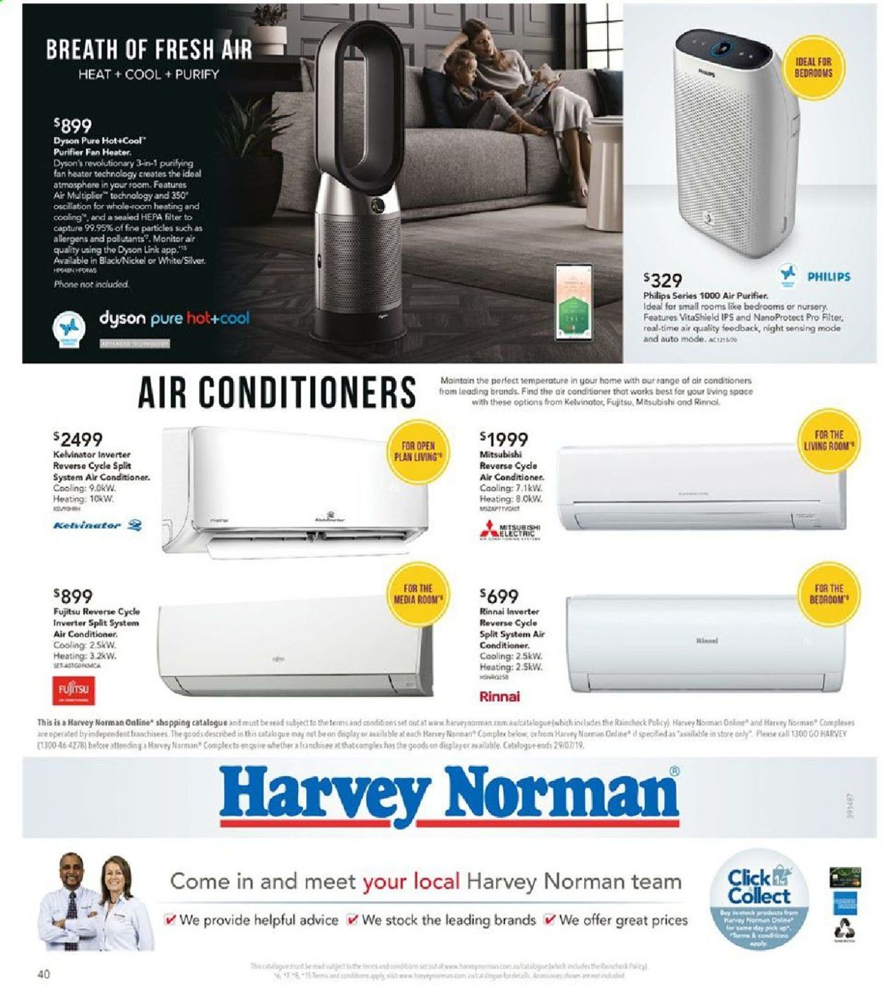 Harvey Norman Catalogue - 05/07-29/07/2019 (Page 40)