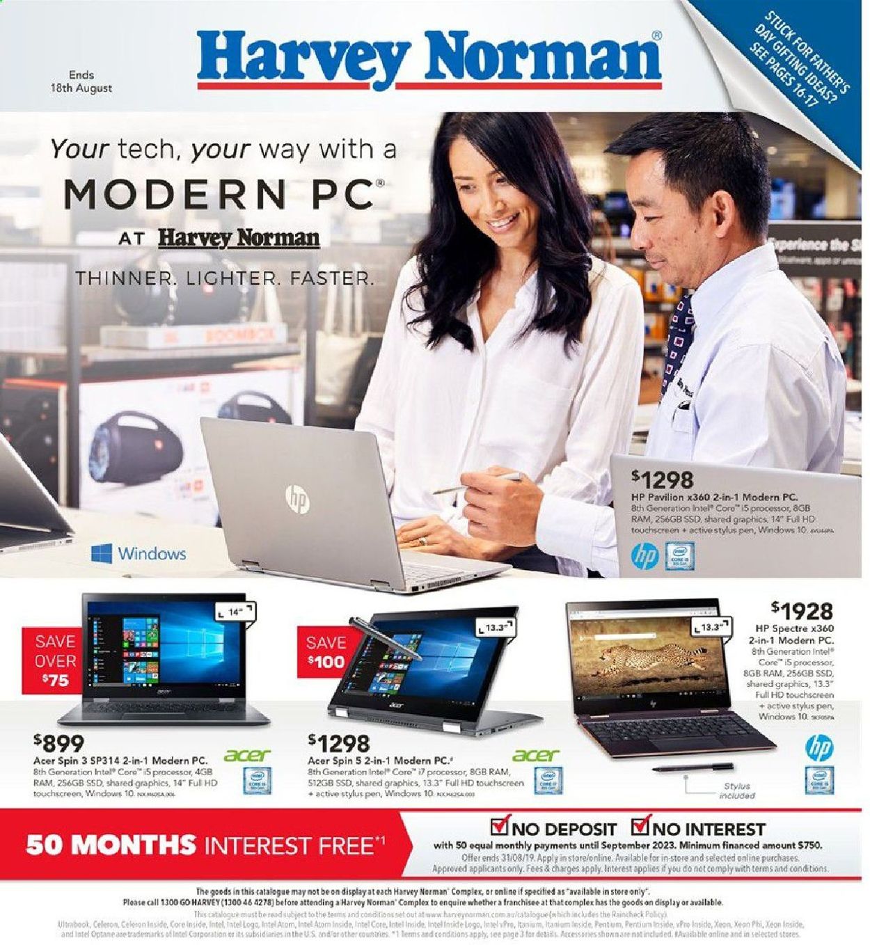 Harvey Norman Catalogue - 02/08-18/08/2019