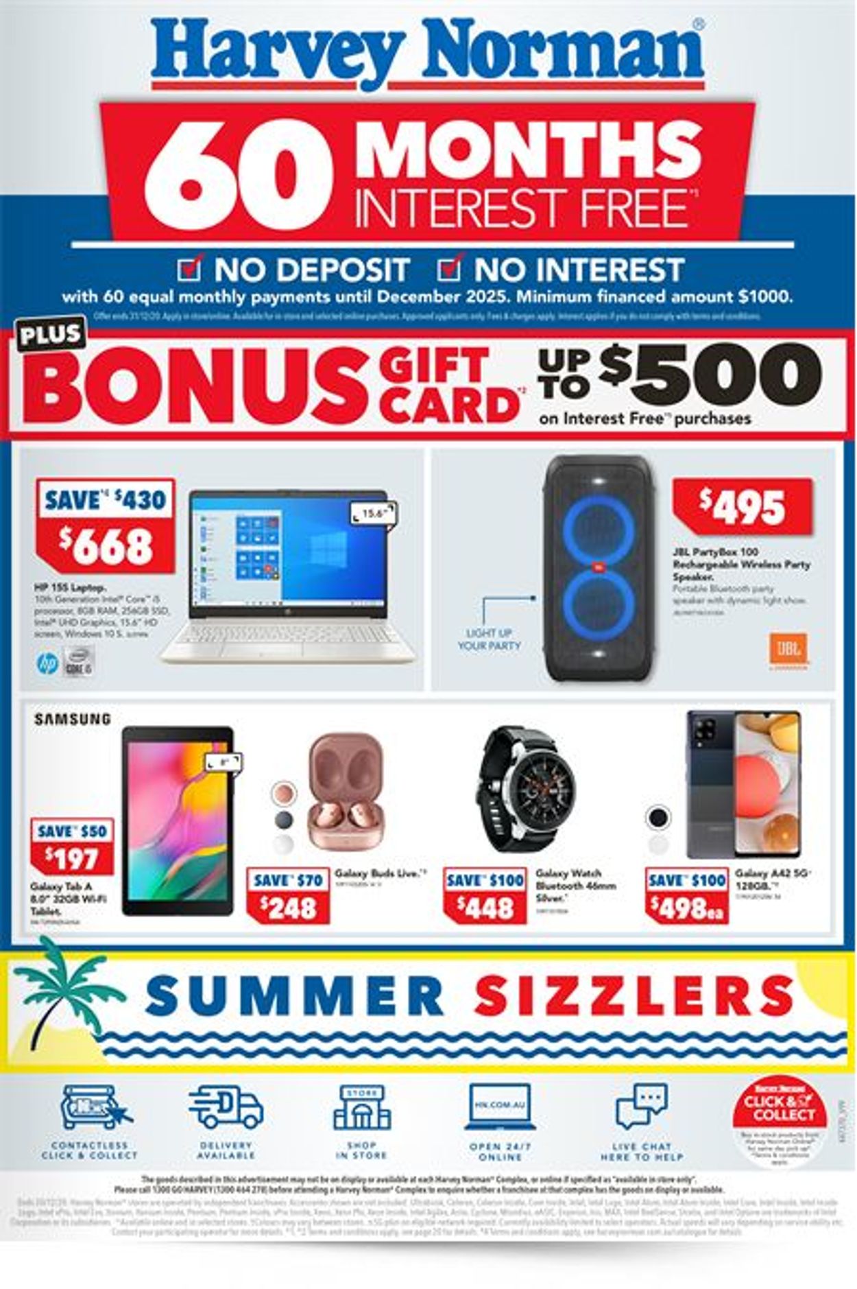 Harvey Norman - Summer Sizzlers Catalogue - 29/12-30/12/2020