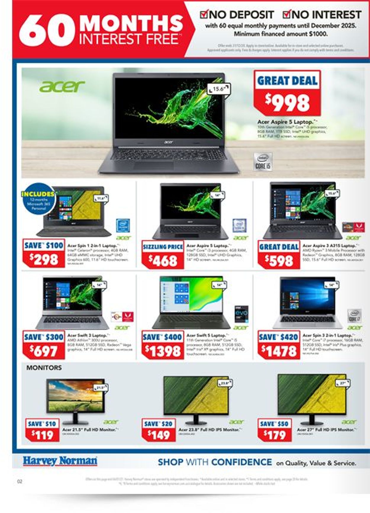 Harvey Norman - Summer Sizzlers Catalogue - 29/12-30/12/2020 (Page 2)