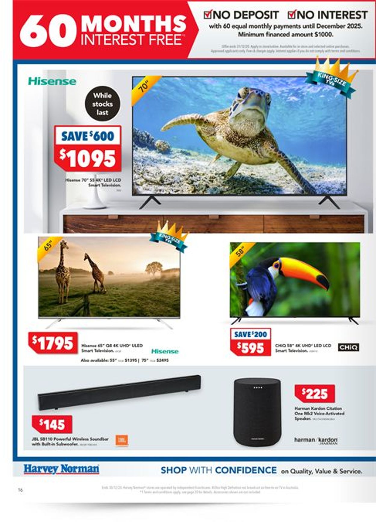 Harvey Norman - Summer Sizzlers Catalogue - 29/12-30/12/2020 (Page 16)