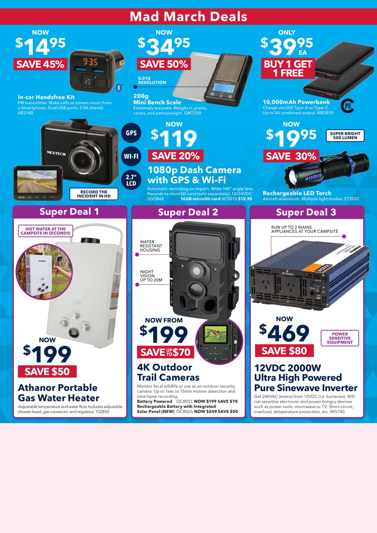 Jaycar Electronics Catalogue - 02/03-19/03/2023 (Page 8)