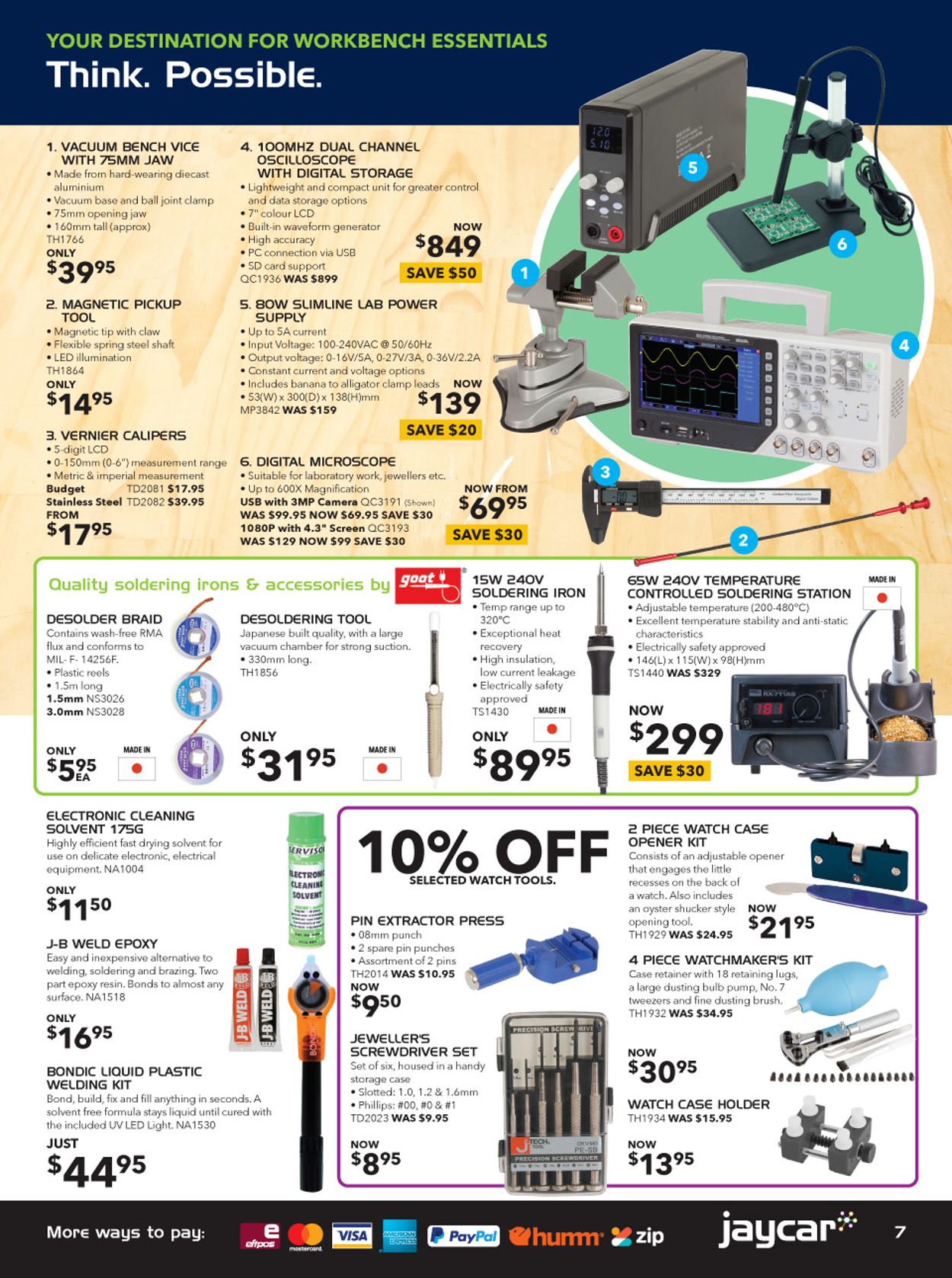 Jaycar Electronics Catalogue - 24/07-23/08/2020 (Page 7)