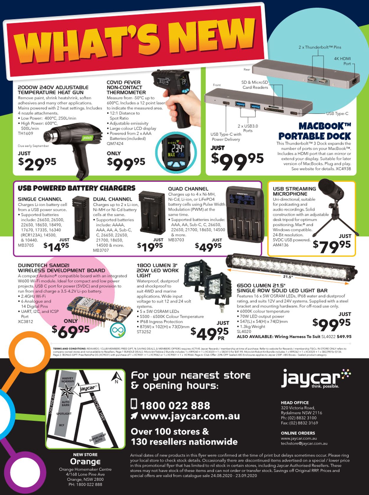 Jaycar Electronics Catalogue - 24/08-23/09/2020 (Page 8)