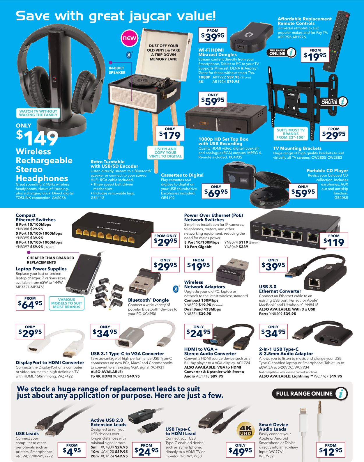 Jaycar Electronics Catalogue - 02/06-20/06/2021 (Page 6)