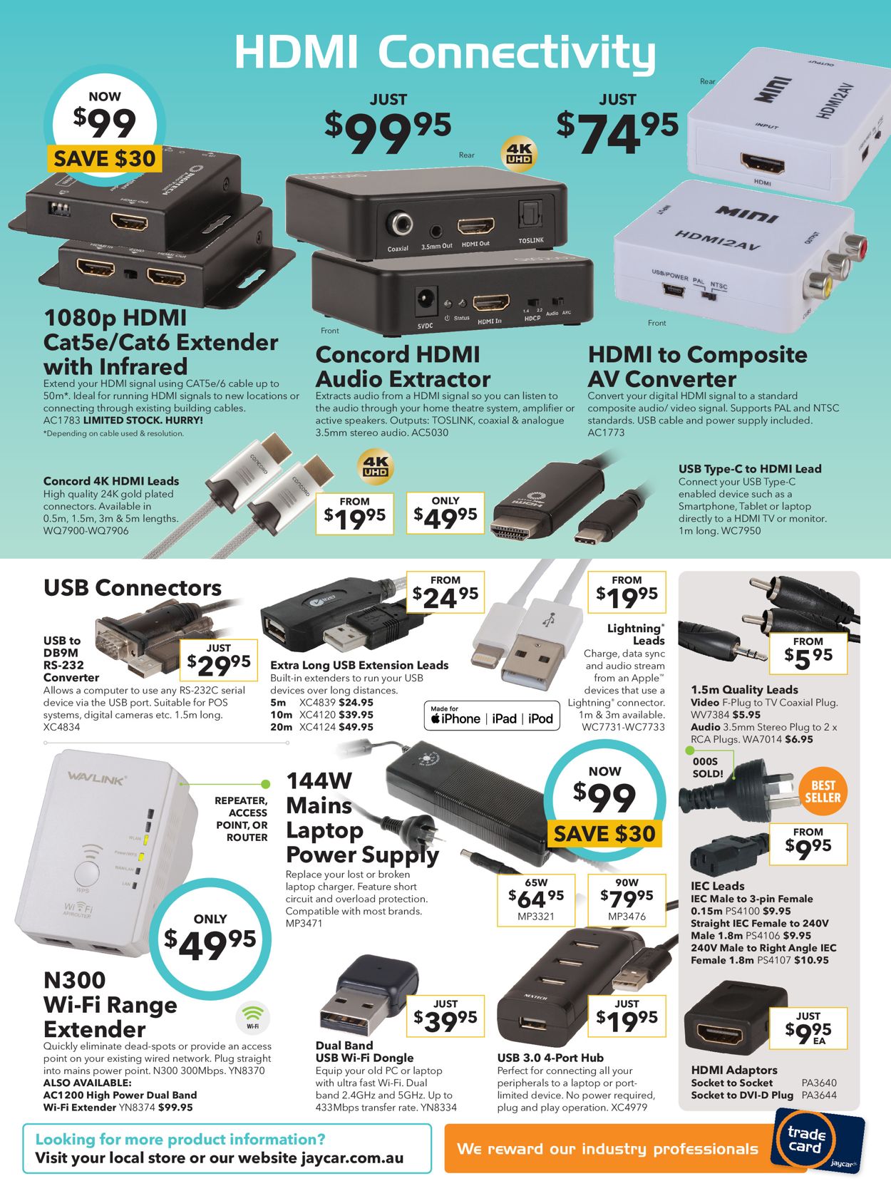 Jaycar Electronics Catalogue - 24/07-23/08/2021 (Page 7)