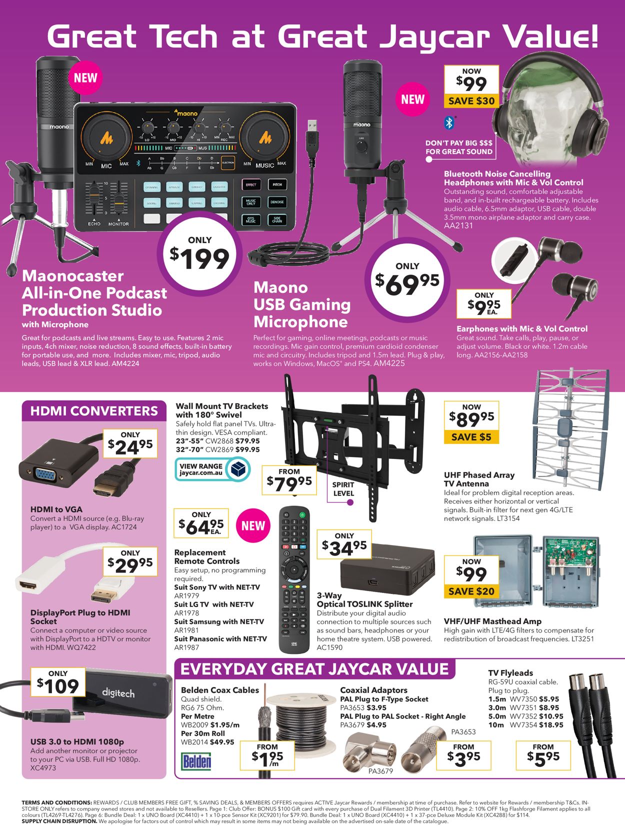 Jaycar Electronics Catalogue - 24/08-23/09/2021 (Page 4)