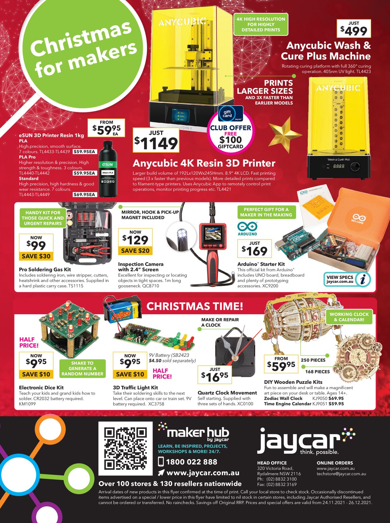 Jaycar Electronics HOLIDAYS 2021 Catalogue - 24/11-26/12/2021 (Page 8)