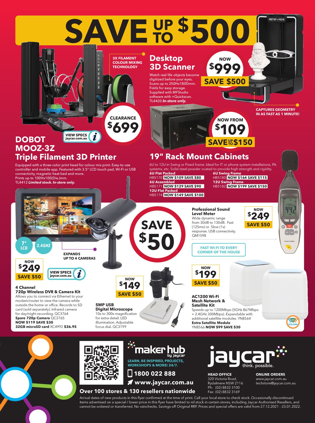 Jaycar Electronics Catalogue - 27/12-23/01/2022 (Page 8)