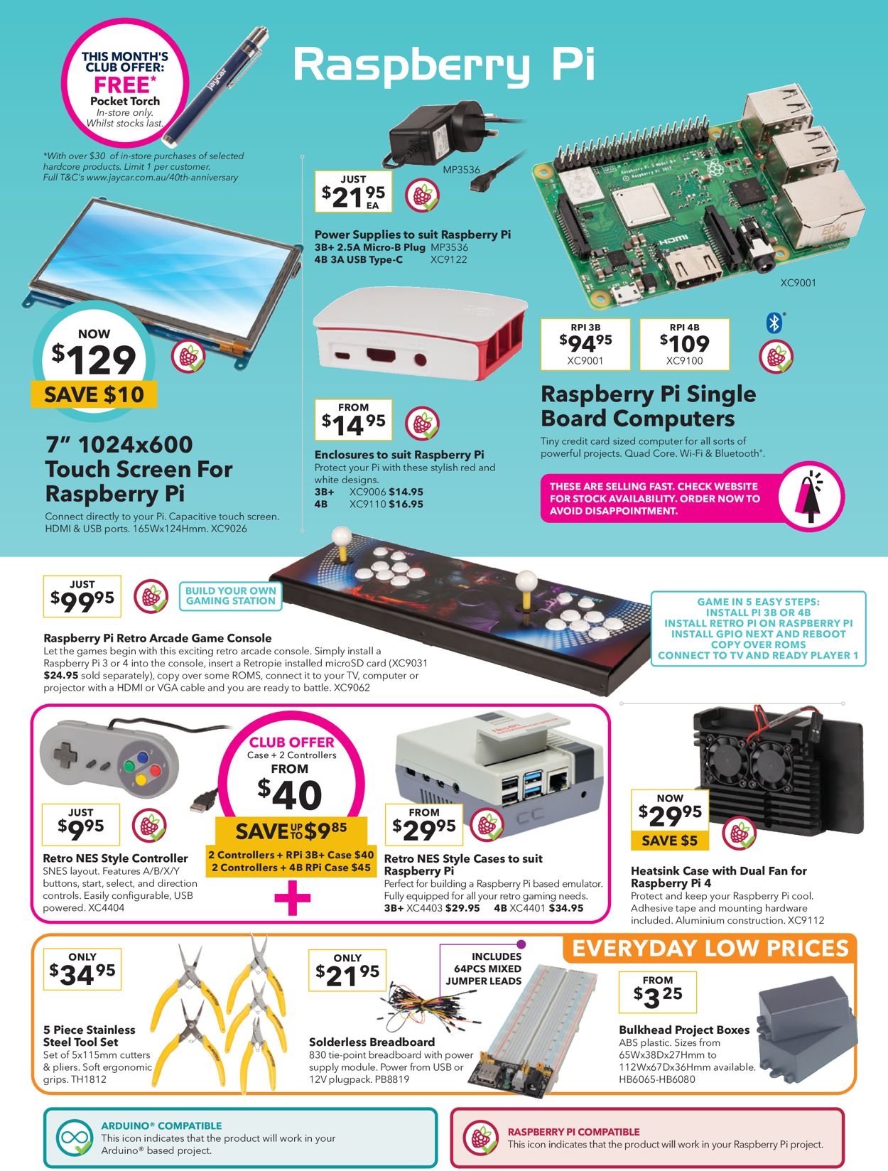 Jaycar Electronics Catalogue - 24/02-23/03/2022 (Page 7)